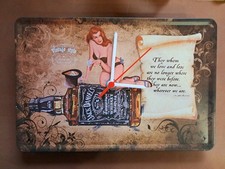 Blechschild Uhr Jack Daniel's