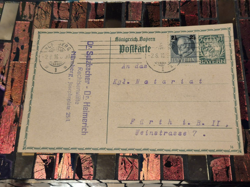 Ganzsache 1916 kgl - ganzsache,