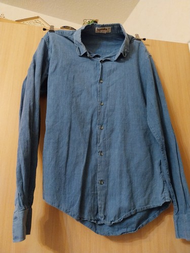 Damen jeanshemd blau fabindia - blau,