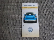 Trabant NT Concept Prospekt Brochure Deutsch selten rare