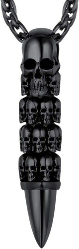Punk totenkopf anhänger - punk,