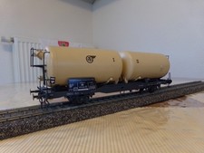 Wunder & Kiss ? Spur 0 Silowagen für Granulat Messingmodell