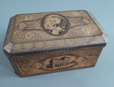 ANTIK Blechdose Kaffee Max Richter Leipzig Vintage Füllbox Nostalgie DEKO ALT !