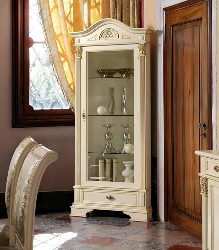 Eck vitrine glas - vitrine, schrank