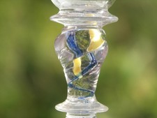 Barock-Kelchglas mit gelben