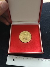 DDR Medaille Tag Des Metallurgen 1978 Stufe Gold, Im Etui 