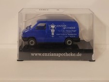 Modellautos 1:87 VW T4 Transporter "Enzian Apotheke" in blau von AWM, mit OVP