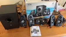 Logitech Z506 5.1 Surround Sound Lautsprechersystem mit Subwoofer. Verpackt. 