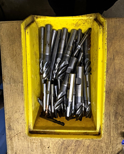 Vhm hartmetall schrott fräser - schrott,