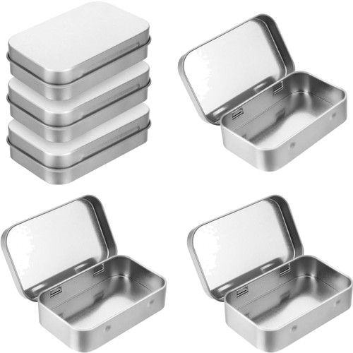 Blechdose mit deckel 6er set - blechdose,