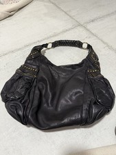 Giorgio Brato Handtasche Shopper Leder Nieten Wie Neu  Hochwertig Made In Italy