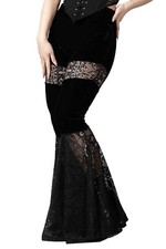 KILLSTAR Samt Schlaghose -