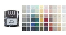 50 Dosen x 125 ml ELLE DECORATION  Extra-matte Premium Wandfarbe hohe Deckkraft