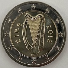 2 Euro Kursmünze Irland 2012
