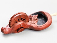 Tsubo Shizuka Tintentopf - Tischlerwerkzeug aus Holz, Vintage, gebraucht