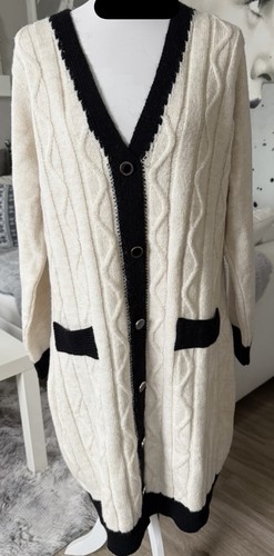 Dicke lange strickjacke - lange, von