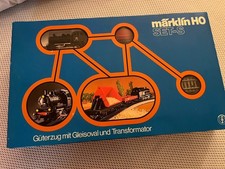Märklin HO  Nr. 2930 - Set Güterzug mit Gleisoval + Trafo / neuwertig