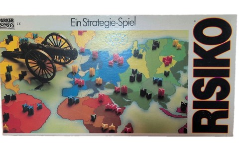 Risiko brettspiel 1992 - brettspiel, parker