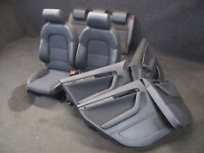 ORIGINAL S-LINE Lederausstattung Audi A3 S3 8P Sitz SCHWARZ Sportsitz Rückbank