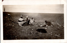 Marokko, am Morgen des Schießwettbewerbs Vintage silver print Silberauflage 6