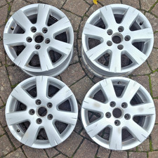 4er Set Original VW Alufelgen 15 Zoll