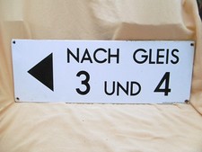 Emailleschild DB