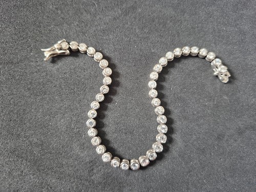 Elegantes tennisarmband 925er - elegantes,