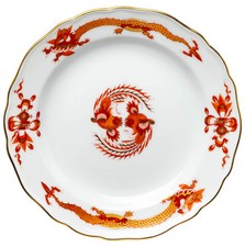 Kuchenteller roter Drache