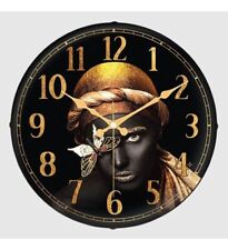 Galaxy D-1958-08 Wanduhr „Arabisches Mädchen“ – Klassisch & Dekorativ