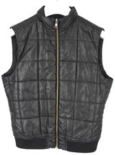 J.Lindeberg Rubin Beat Wax Cotton Weste Herren Groß Reißverschluss Gepolstert