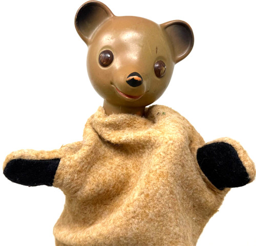 Handpuppe bär mischka ddr - handpuppe,