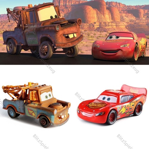2er set cars lightning mcqueen - cars,