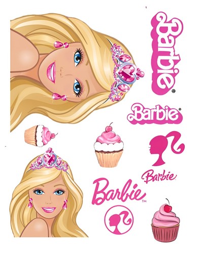 Essbar barbie fondant - essbar,