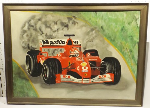 Großes gemälde 79x 108cm - großes,
