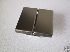 KOPP Serienschalter VISION bronze-metall UP Unterputz Schalter Doppel 1polig