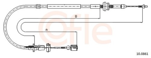 Cofle gaszug 0861 für - cofle,