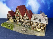 Kibri Spur N 37102 Marktplatz Miltenberg Fachwerkhaus Gebäude Patiniert Gealtert