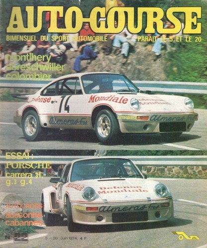 Auto race 1974 porsche 911 - race,