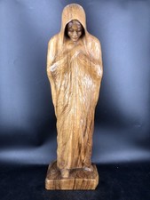 Holzfigur groß handgeschnitzt