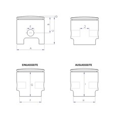 Parmakit 85120.02 Kolben Set