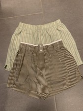 2 Boxer-Shorts, Gr. 164 - (BW: 30 - 34 cm), liniert - Neu o. Etikett