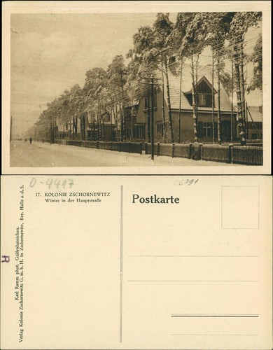 Zschornewitz straßenpartie - zschornewitz,