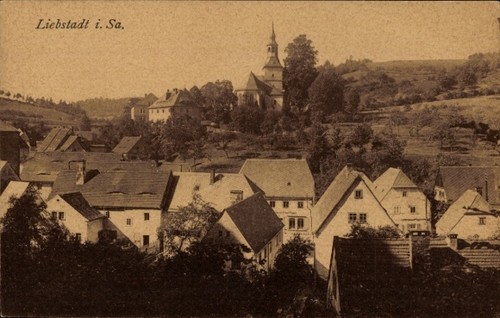 Liebstadt erzgebirge - ak,