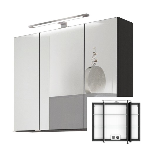 Badezimmer spiegelschrank 80cm - badezimmer,