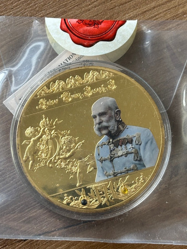 Medaille gigant kaiser franz - medaille, *kaiser