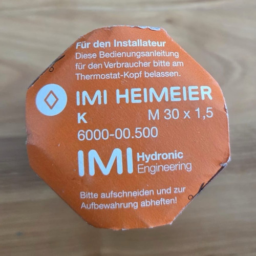 Imi heimeier thermostatkopf - imi,