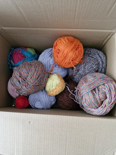 Wollreste paket - wollreste,