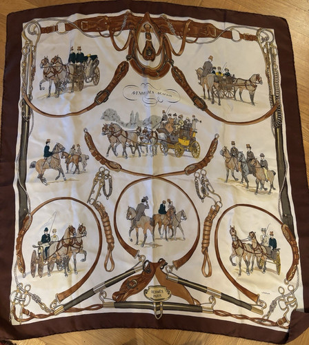 Hermès seidentuch avenue des - hermès,