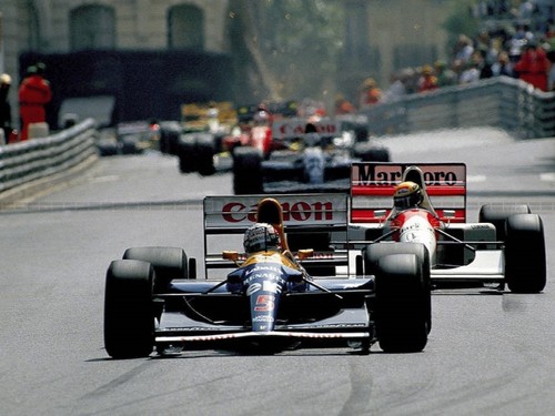 Foto nigel mansell - nigel, vor