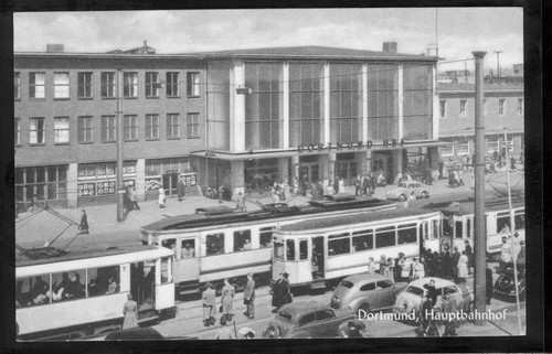 Dortmund hauptbahnhof - ak,